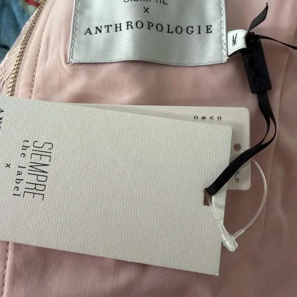 Anthropologie Siempre the Label Corset side peplum top - Picture 7 of 8